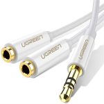 Ugreen 3.5mm Audio Male To 2x Female Audio
