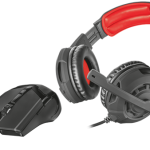 Trust GXT 784 Gaming Headset With Microphone And Mouse Combo