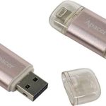 Apacer AH190 (AP32GAH190H-1) 32GB USB 3.1 Gen1 & Lightning Dual Flash Drive (OTG) - Gold