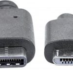 Manhattan Hi-Speed USB C Device Cable - USB 2.0, Type-C Male to Micro-B Male, 480 Mbps, 1 m (3 ft.), Black