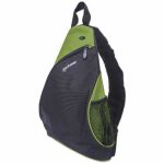 Manhattan Dashpack - Lightweight, Sling-style Carrier for Most Tablets and Ultrabooks up to 12", Black/Green