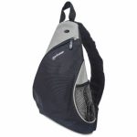 Manhattan Dashpack - Lightweight, Sling-style Carrier for Most Tablets and Ultrabooks up to 12", Black/Grey