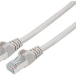 Intellinet Network Cable, CAT6, CU, S/FTP - RJ45 Male / RJ45 Male, 0.25M, GREY