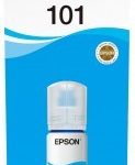 The Epson T03V24A is a 70 ml cyan ink bottle