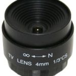 Securnix Lens 4MM FIXED, Retail Box , No Warranty