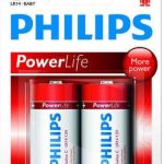 Philips PowerLife Battery LR14P2B 2 x Type C