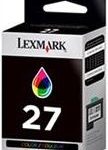 Lexmark 27 Cyan Magenta Yellow Colour Original