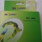 The Inkpower RC-486 is a generic replacement magenta inkjet cartridge