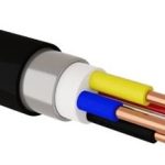Solarix Surfix 6mm 4 Core With Earth Cable Black