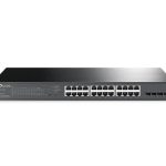 TP-Link JetStream 28-Port Gigabit Smart Switch with 24-Port PoE+