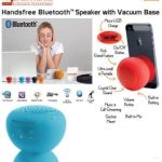Promate Globo -2 ,Portable Bluetooth® 3.0 Speaker with suction stand Colour:Blue