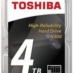 Toshiba 4TB N300 SATA III 3.5-Inch Hard Drive